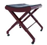 The Collapsible Stool in use